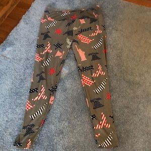 Patriotic leggings